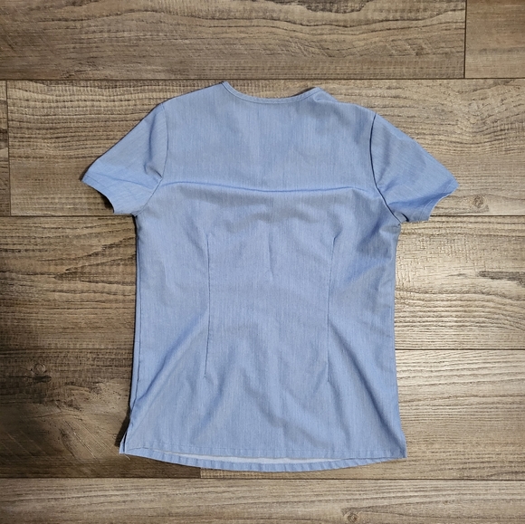 FIGS HEATHER INDIGO CATARINA TOP - Picture 3 of 3